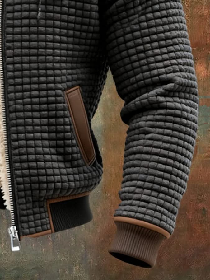 ARDEN LINED QUILTED FLEECE JACKET