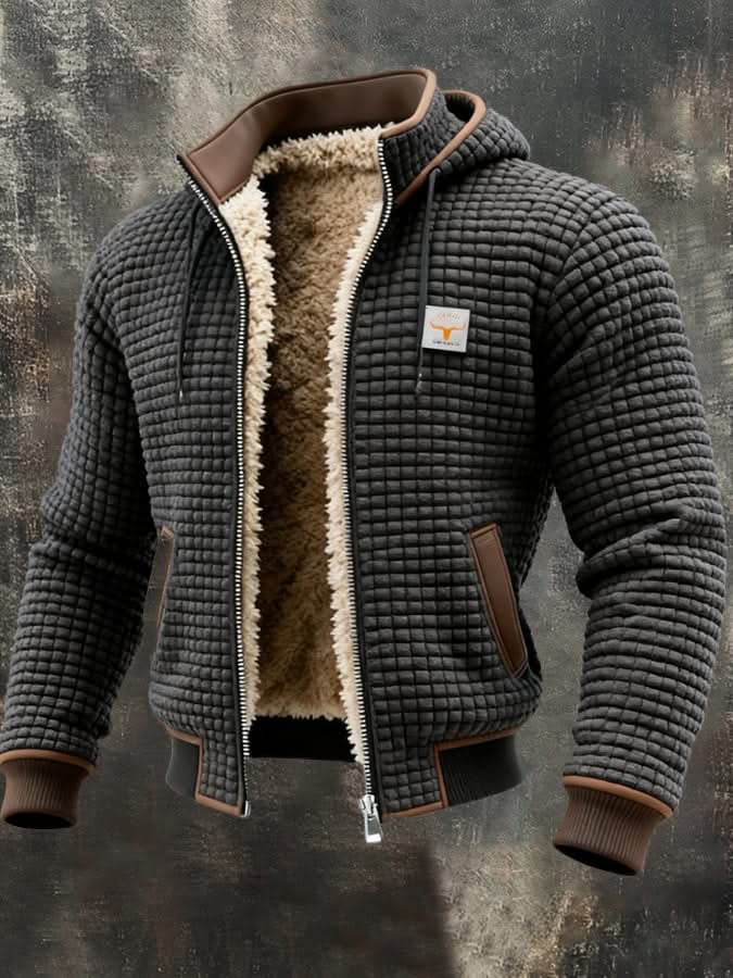 ARDEN LINED QUILTED FLEECE JACKET