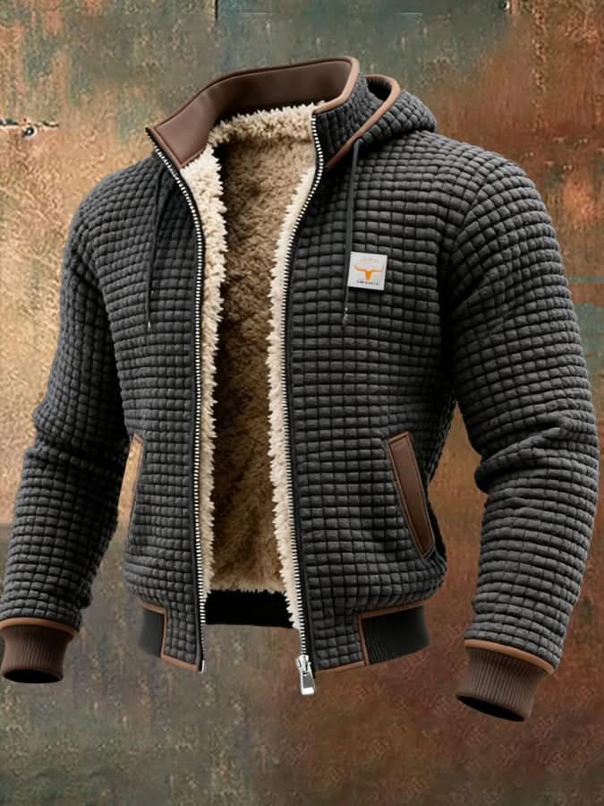 ARDEN LINED QUILTED FLEECE JACKET