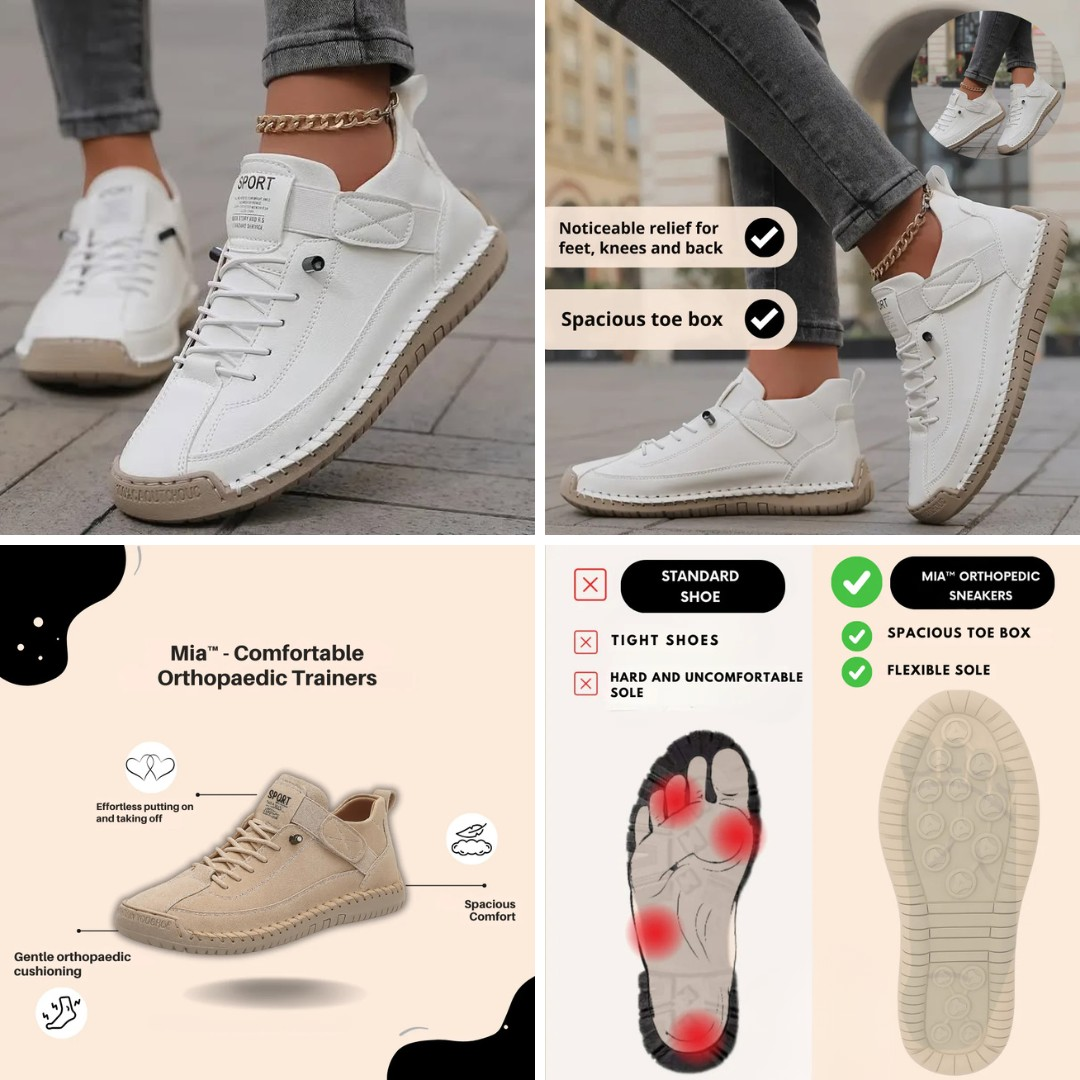 Mia – Comfortable & Pain-Free Orthopaedic Trainers