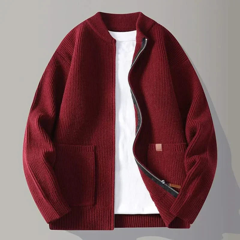 NOVA RIB KNIT JACKET