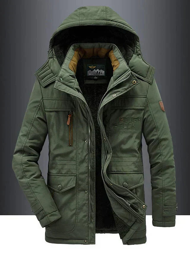 Adrian | Fleece-Lined Winter Jacket