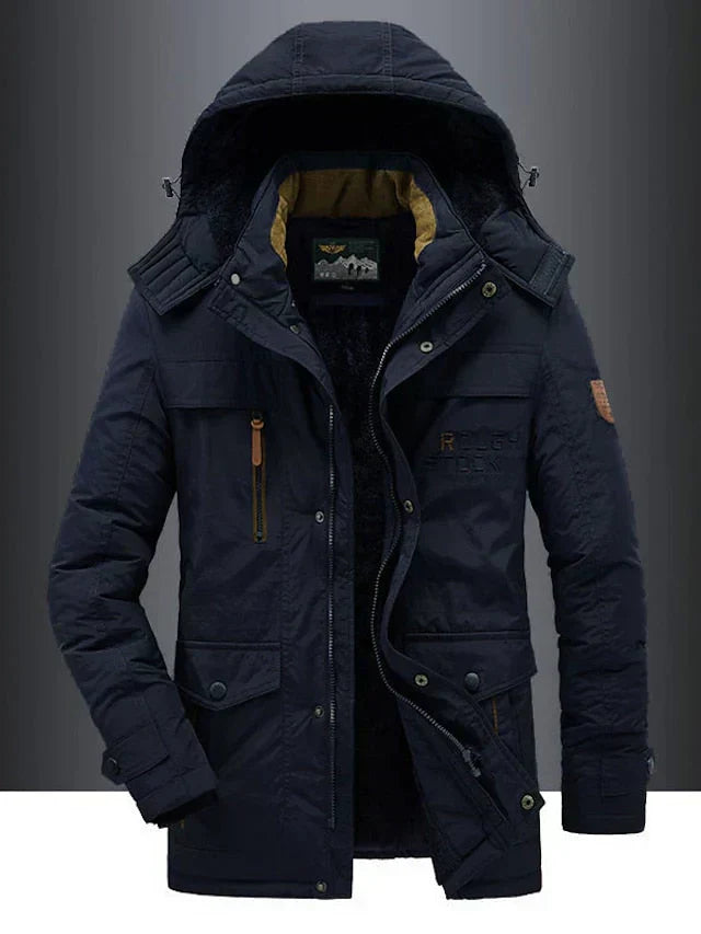 Adrian | Fleece-Lined Winter Jacket