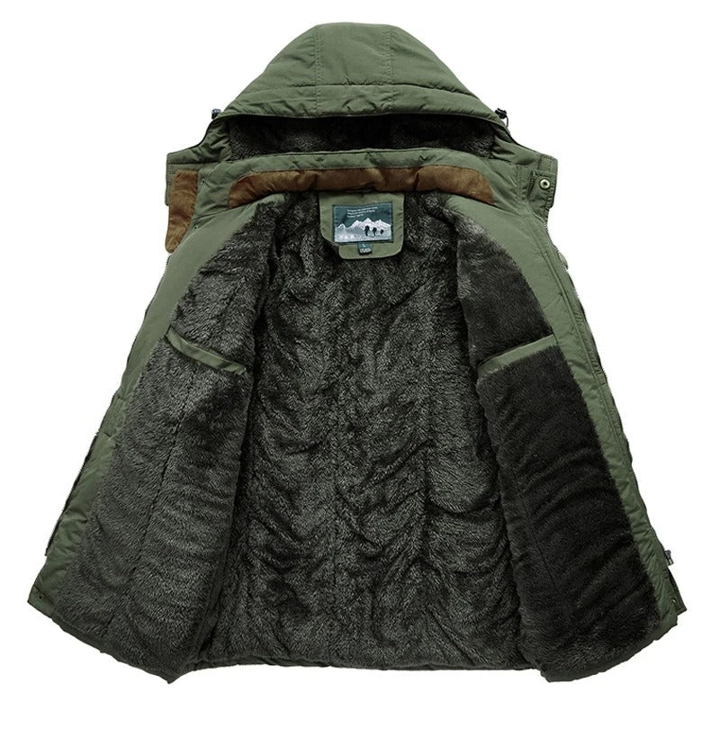 Adrian | Fleece-Lined Winter Jacket