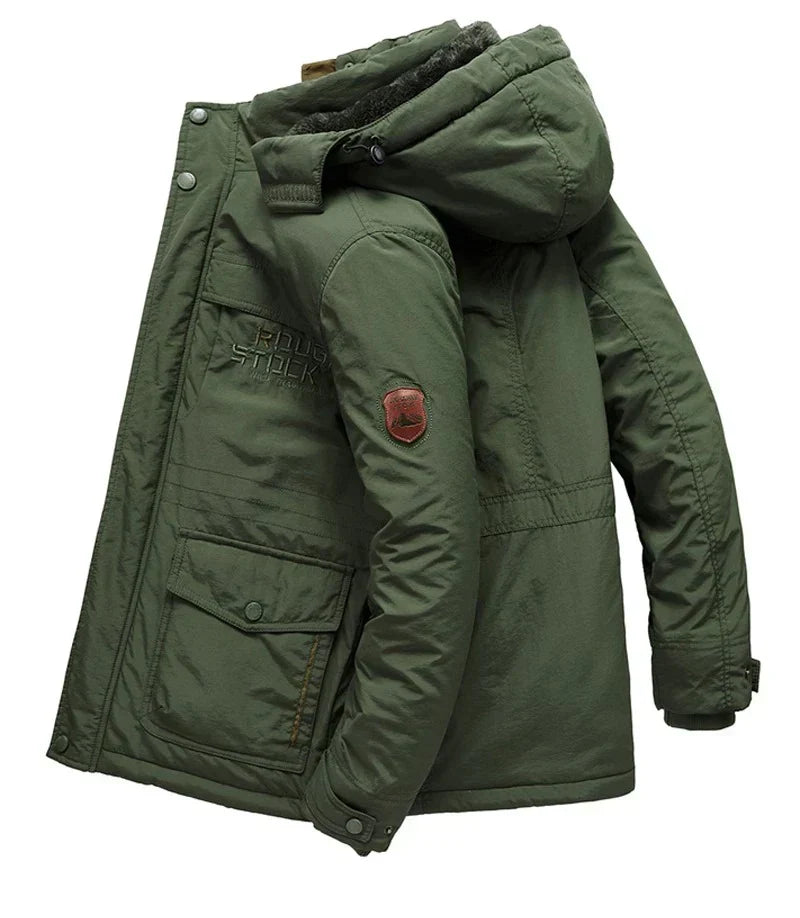 Adrian | Fleece-Lined Winter Jacket